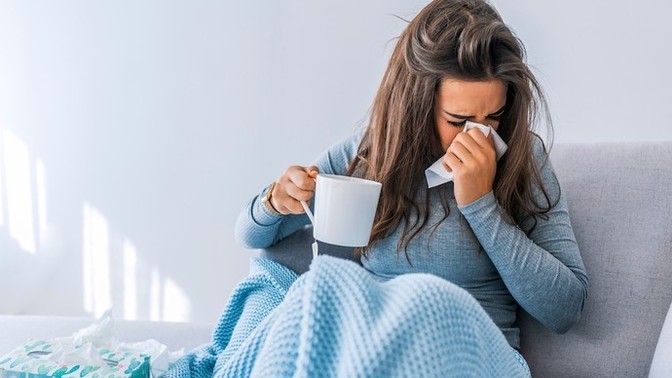 When you get sick do you become a little b***h or are you good at powering through it?