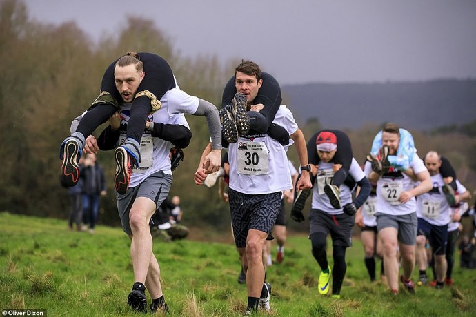 Would you enter a wife carrying race?