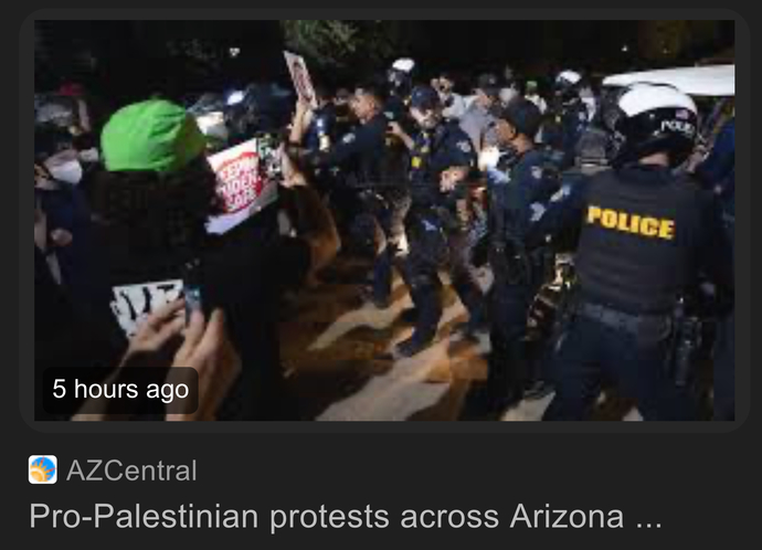True or False: Right wing protests don’t get police raids until someone dies?