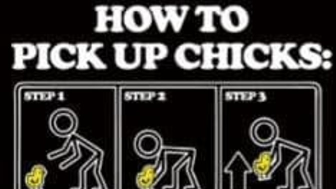 Guys, how to you pick up chicks?
