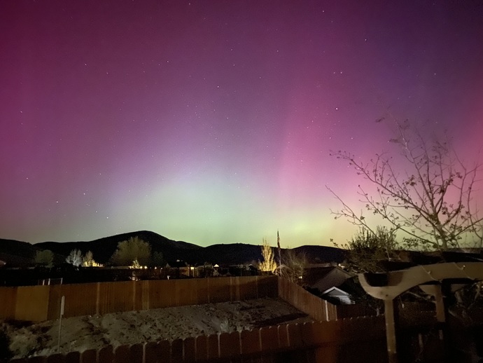 Did you get to see the aurora lights?