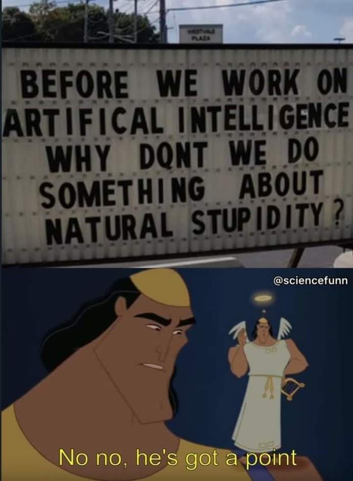 How do you deal with stupidity?