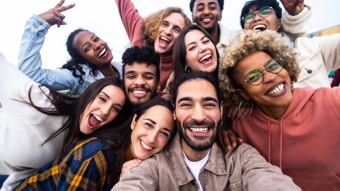 Do you have a warm and platonically intimate personality with your friends? I mean are you an expressive person?