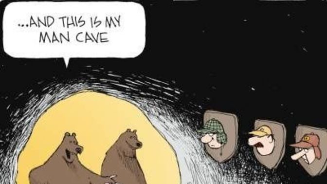 Men, who would you choose to encounter in the woods: A bear or a Woman?