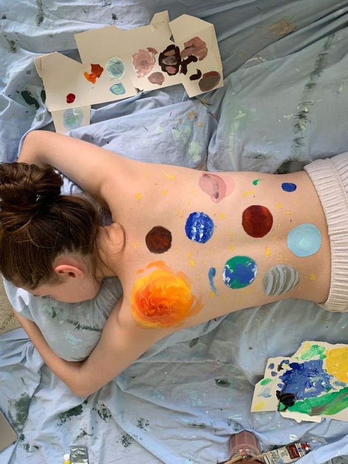 If your lover wants to paint you, would you let?