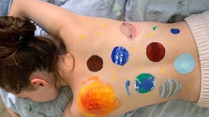 If your lover wants to paint you, would you let?