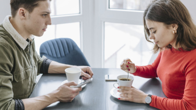 Why did he reject my offer to buy him coffee?
