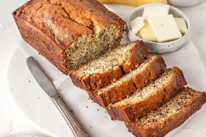 Peanut butter on banana bread. Yay or nay?