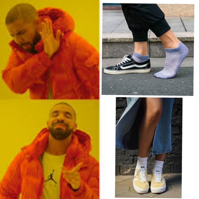 Do you still wear ankle socks?