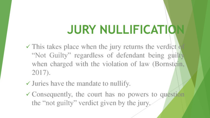 Should courts be required to inform juries of their right for jury nullification?