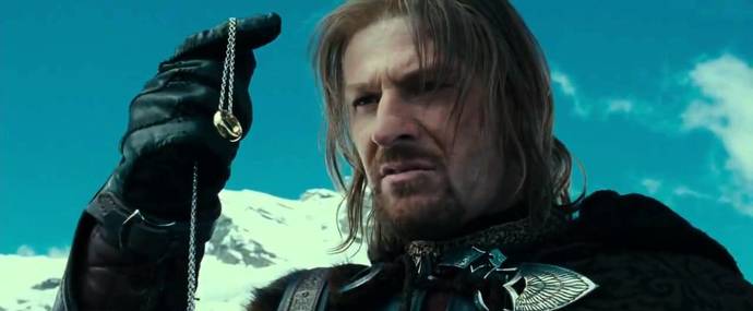 What would YOU do if this man tried to take the ONE RING from you forcefully?