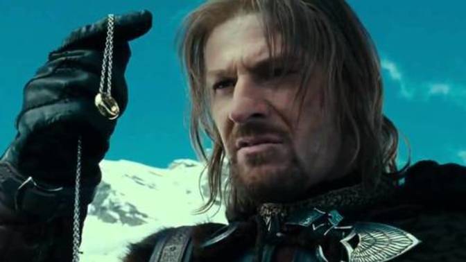 What would YOU do if this man tried to take the ONE RING from you forcefully?