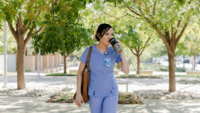 What do you think of her advice to hospital workers?