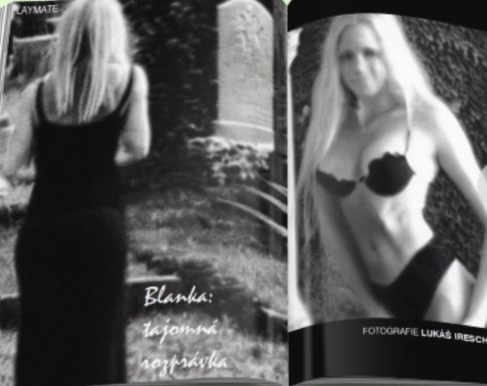 This photoshoot was published in a international issue of an erotic magazine in Eastern Europe. 90s I think.