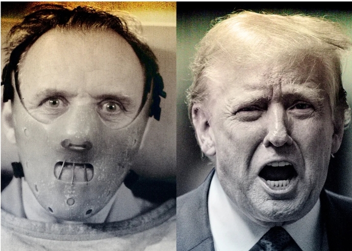 Why did Trumps speech Saturday feature Hannibal Lecter? Does Trump have aphasia or other disorder as several doctors suggest?