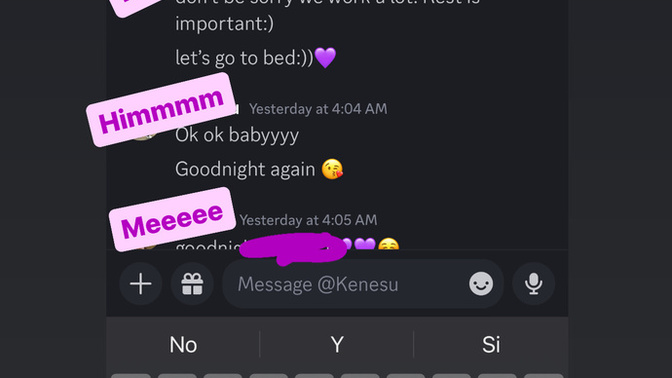 My friend calls me baby, is it a sign he likes me or wants something more? please see screenshot?