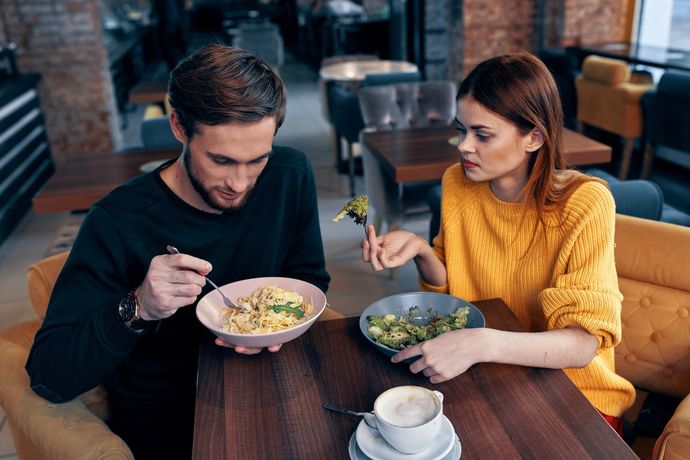 If your date offers to share their meal with you; would you accept it or reject it?
