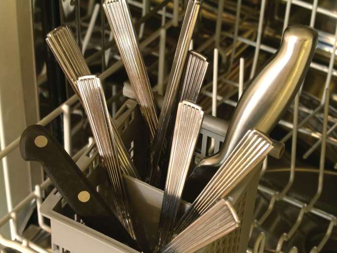 Silverware in Dishwasher UP or DOWN? GirlsAskGuys