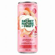 Peach flavored soda