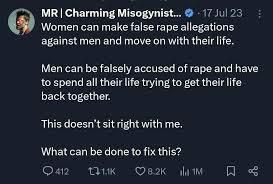Is it considered toxic femininity to discourage sexual assault victims from speaking up and using “think of how this will ruin him” as an excuse?