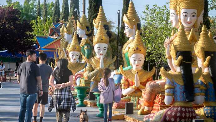 Khmer Temple in Stockton