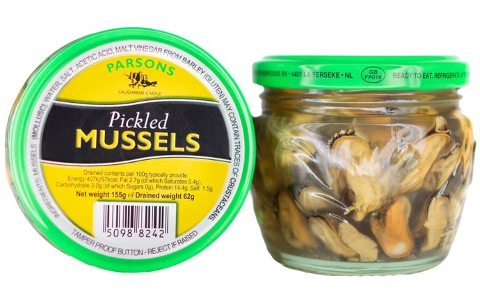 Do you like pickled cockles and mussels?