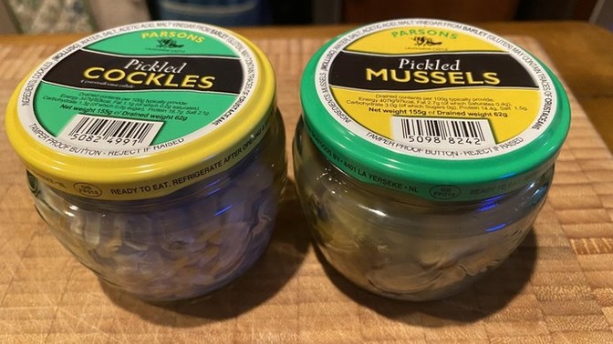Do you like pickled cockles and mussels?