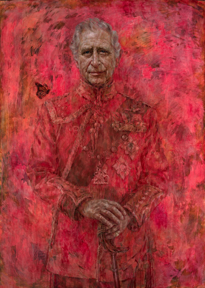 What do you think of KING CHARLES III official portrait?