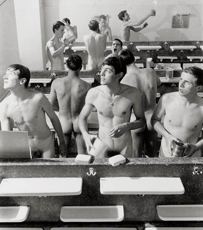How nude are you in the locker room?