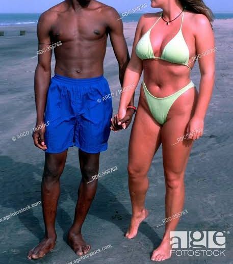 Do you find contrasting skin colour difference more attractive or similar?