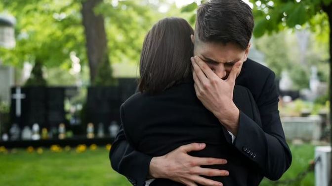 How does someone move on from the death of a spouse?