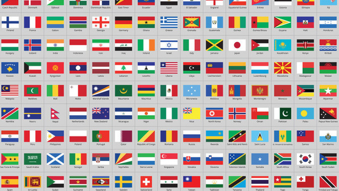 Patriotism aside, which of these 7 countries has the best flag?