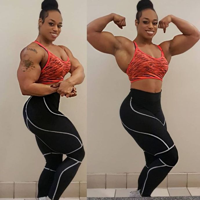 If this muscular woman came up to you and thought you are attractive and a nice guy, she gives you her number… would you date her?