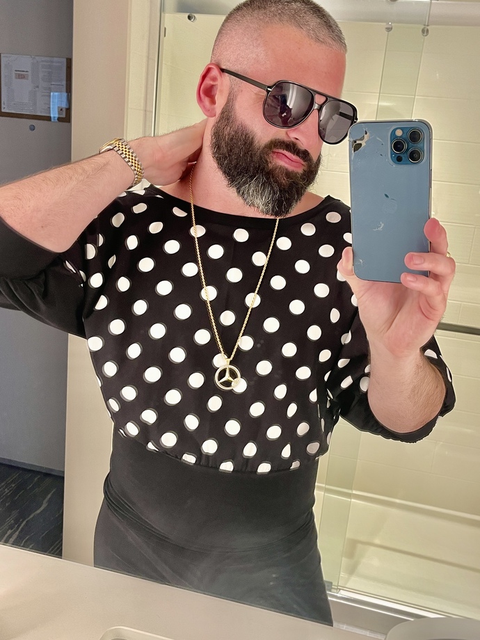 What are your thoughts of a guy wearing polka dot?