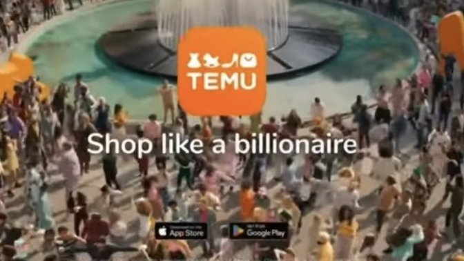 Do you feel like a billionaire shopping on TEMU?