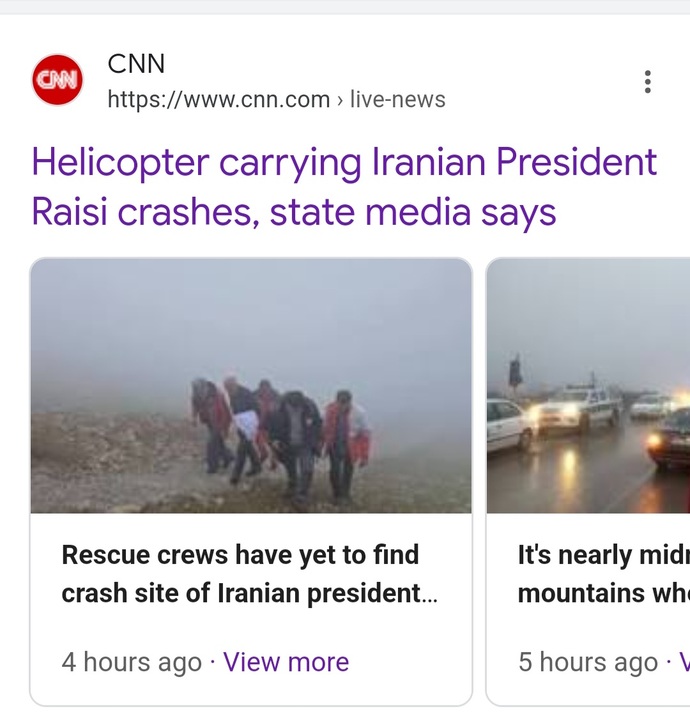 The president of Iran has been killed in a helicopter crash. Hes with Allah and his 73 virgins. Is this the end of 4 decades of opression?