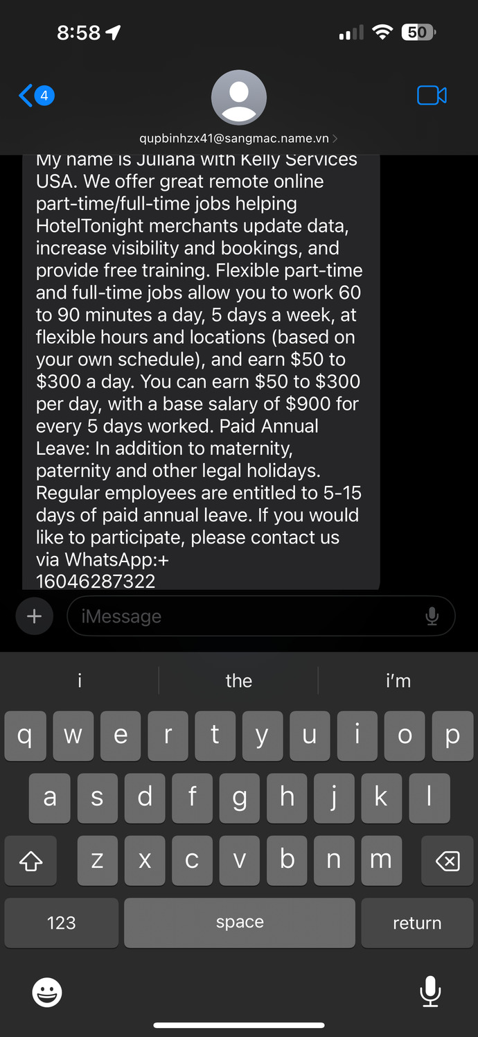 Why do I keep getting all these weird text messages?