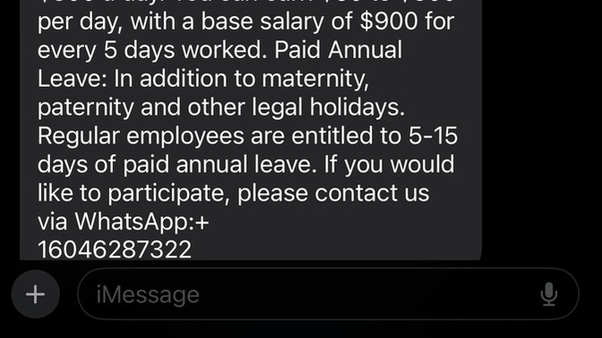 Why do I keep getting all these weird text messages?