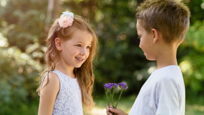 Is it normal for a 10 year old boy to already have a crush?