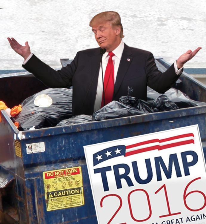 Do you view llorando as Trump trash?