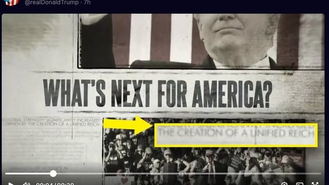 Do you agree with the Trump campaign that a Trump victory would "Create a Unified Reich"?