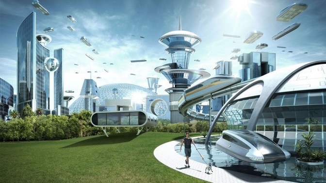 Which decade will actually be the beginning of futuristic life?