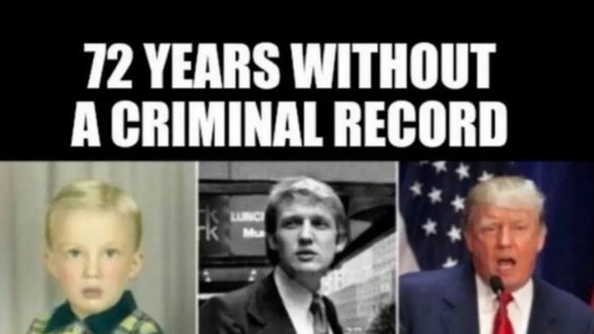 Is running for president the only way famous people can get prosecuted for their crime?
