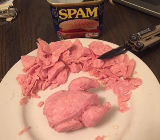 Which British spam recipe looks edible?