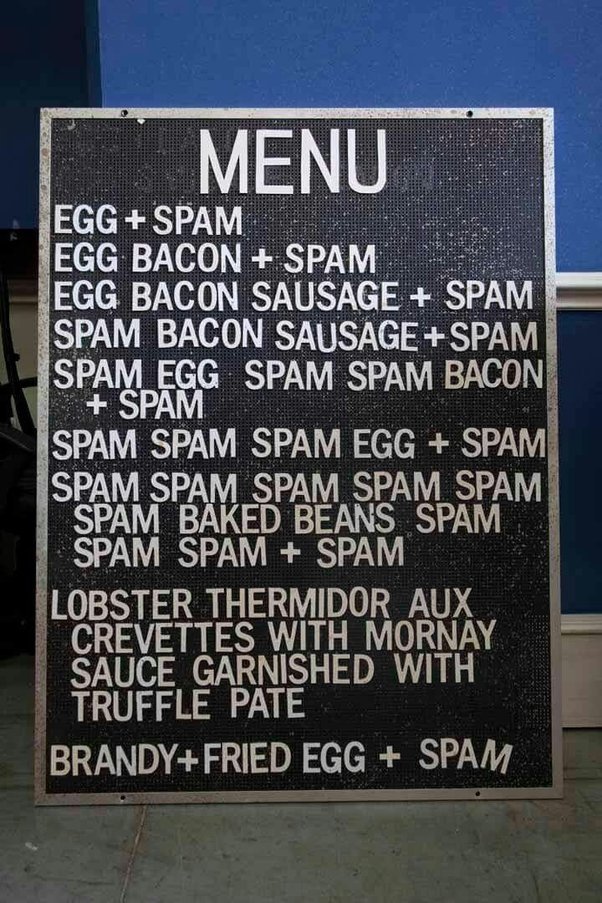 Which British spam recipe looks edible?