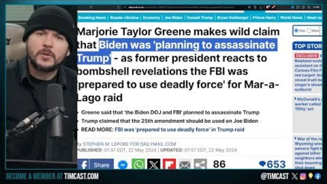 Why do you think the FBI was authorized to use lethal force in recent surprise Mar-A-Lago raid?