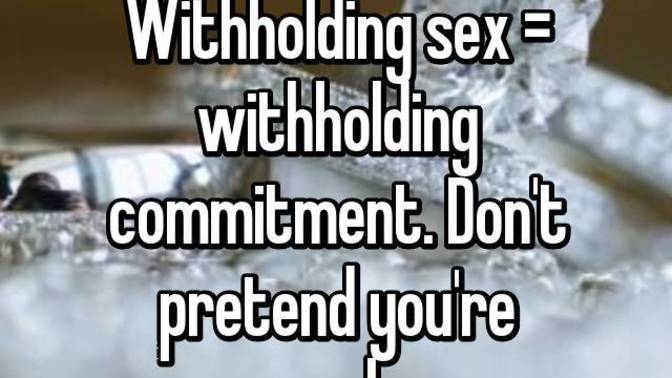 Why do women rush into relationships? while men rush into sex?