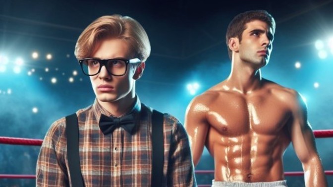 Ladies: Do you prefer an athletic guy or a nerd?
