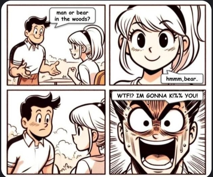 Why are they perfering bears over men?
