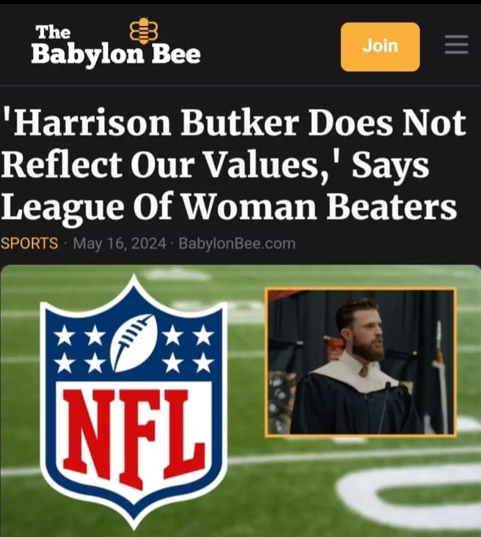 The Babylon Bee never disappoints 😄
